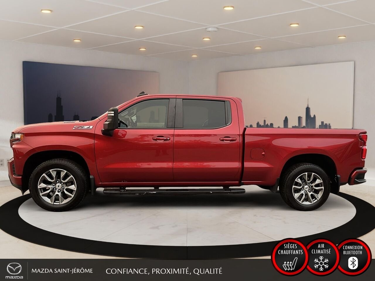 Chevrolet Silverado 1500 RST cabine multiplace 4RM 157 po 2020 Rouge Saint-Jérôme - photo #10