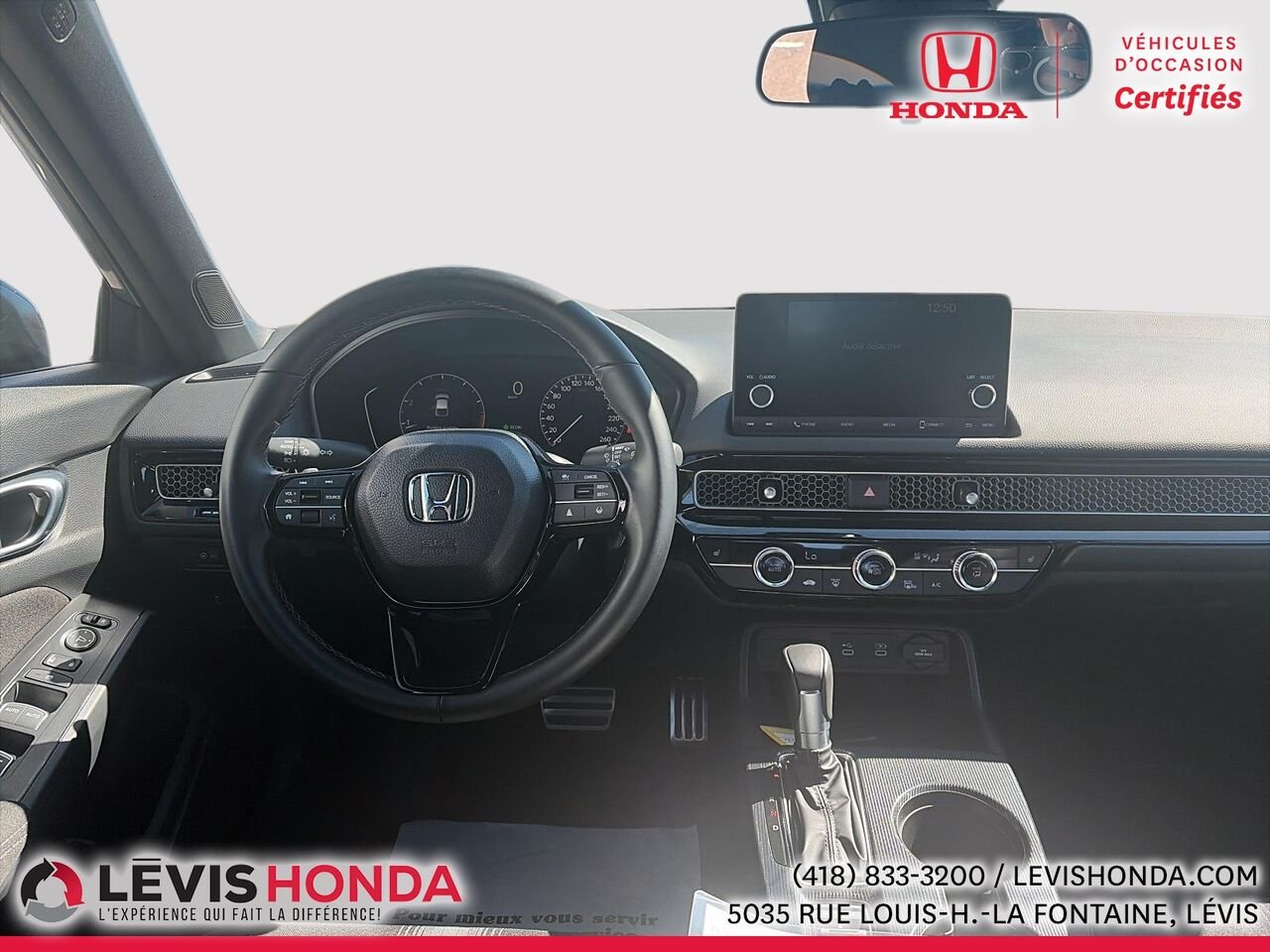 2026 Honda Civic Hayon Sport Sport CVT Silver Lévis - photo #17