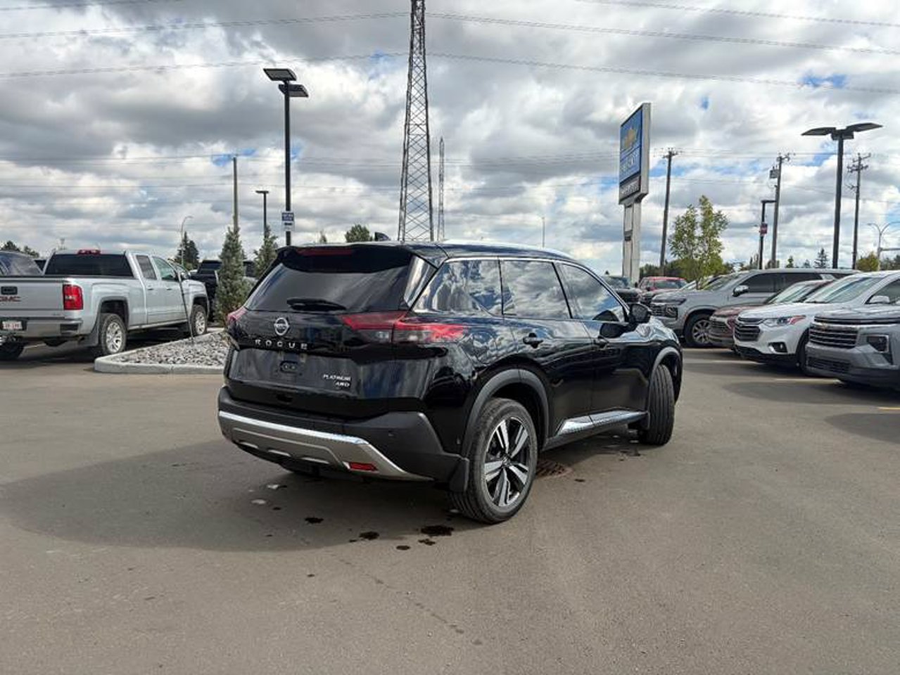 2021 Nissan Rogue AWD Platinum Black Sherwood Park - photo #4