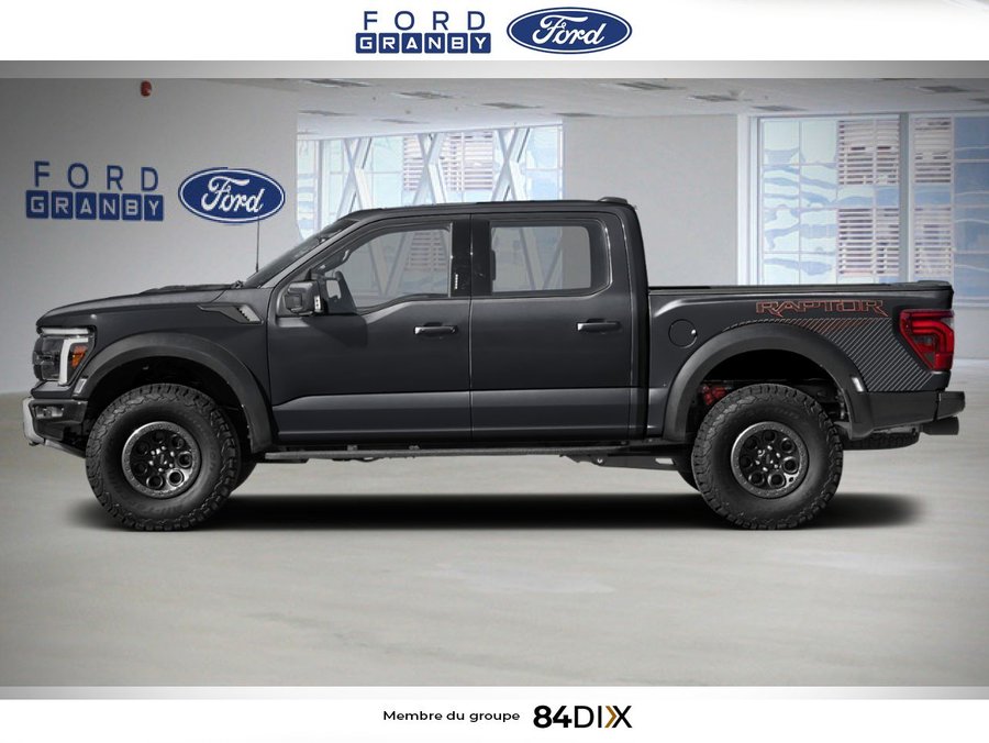 2026 Ford F-150 Raptor SuperCrew 4RM caisse de 5,5 pi Agate Black Metallic
