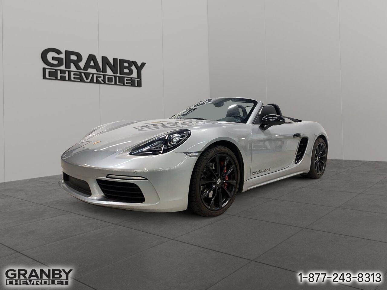 Porsche 718 Boxster S roadster | 27-0212C 2018 Gris Granby - photo #0