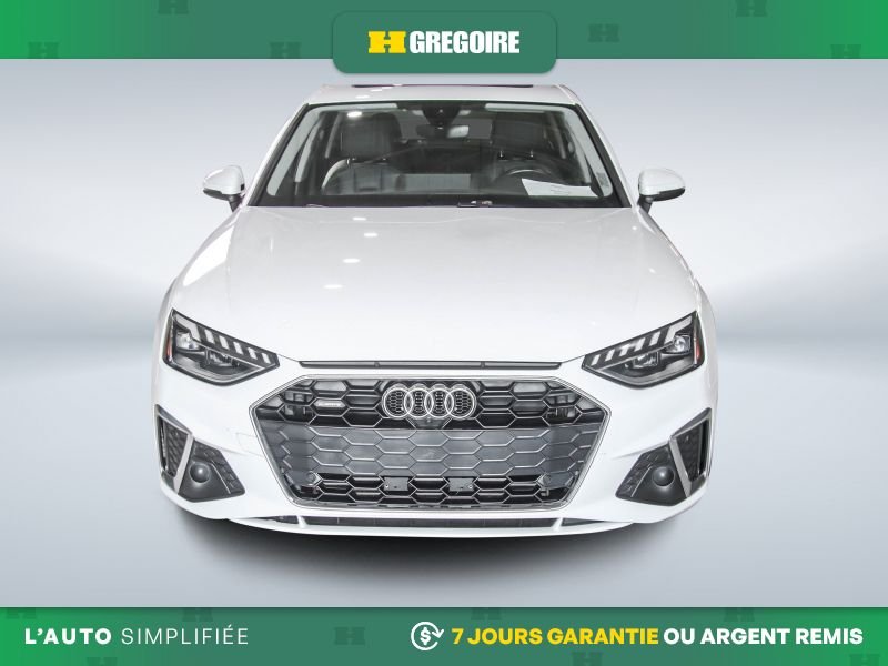 Audi A4 821306 | PROGRESSIVE AWD AUTO A/C CUIR TOIT NAV MAGS 2021 Noir Laval - photo #1
