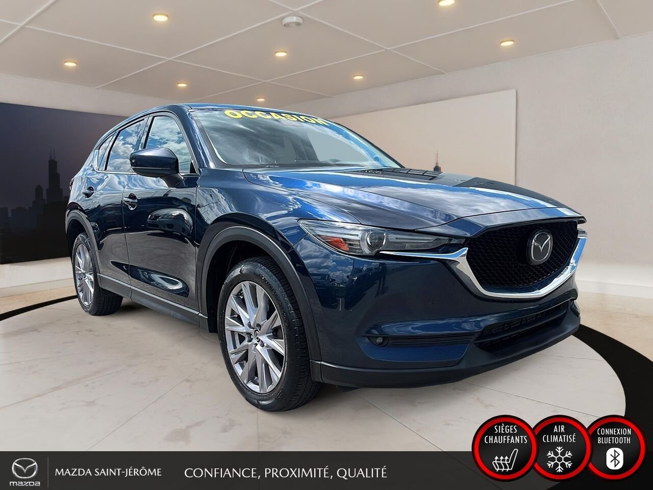 Mazda CX-5 2019 Bleu Ste-Agathe des Monts - photo #3