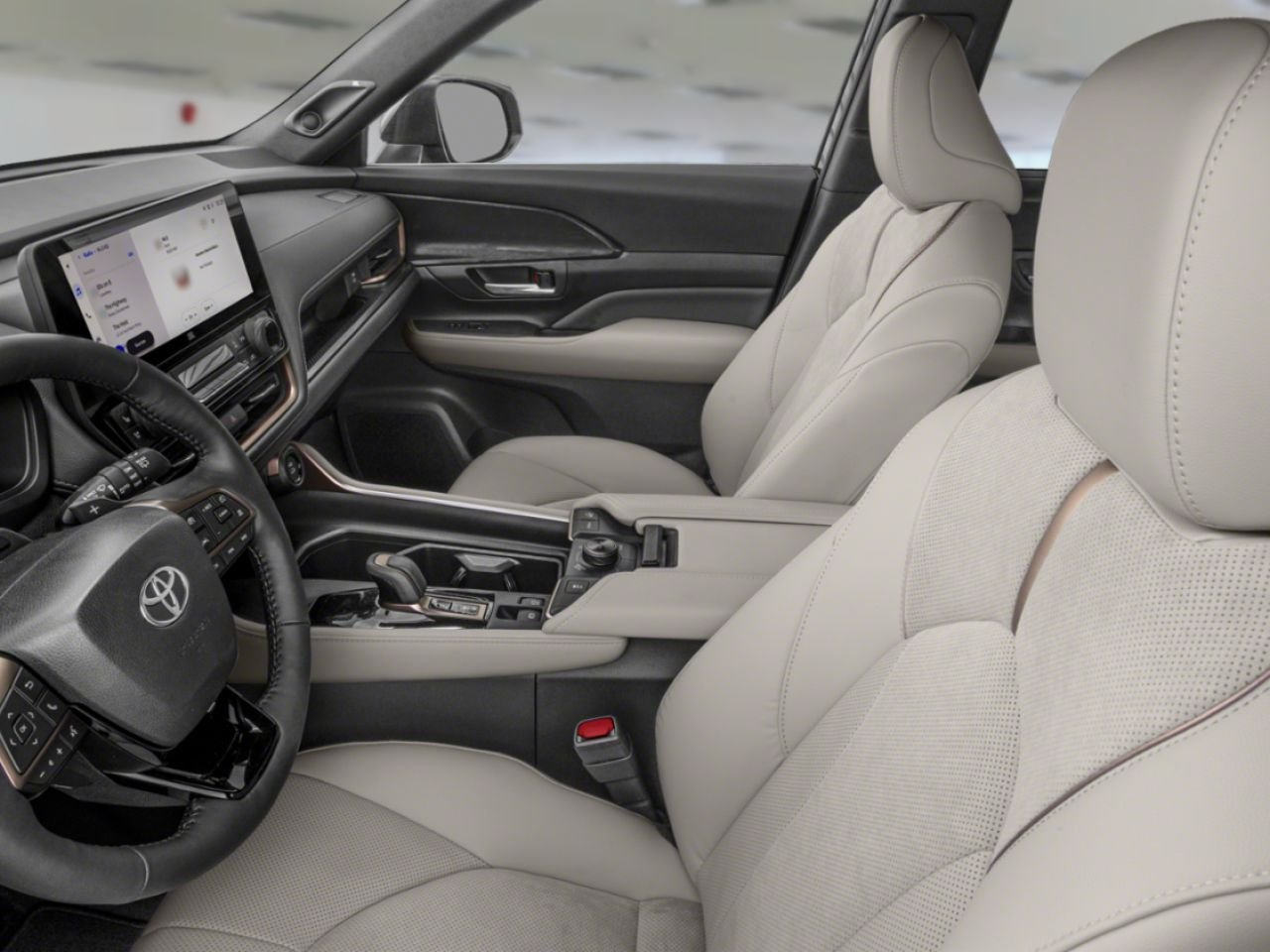Toyota HIGHLANDER hybride Platinum MAX TI 2026 Blanc Sherbrooke - photo #9