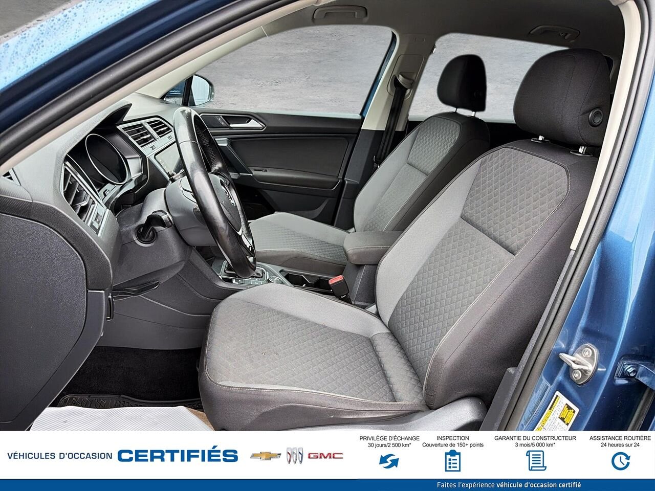 VOLKSWAGEN TIGUAN S Trendline 4MOTION 2018 Bleu Montmagny - photo #7