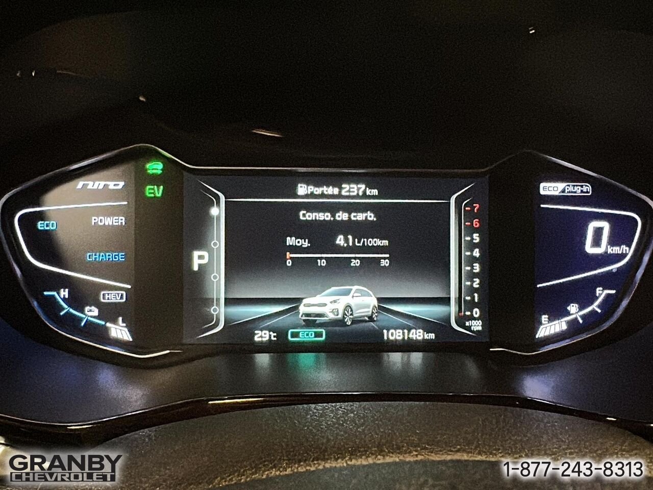 2022 Kia Niro Plug-in Hybrid EX TA | 25-0919B Red Granby - photo #16