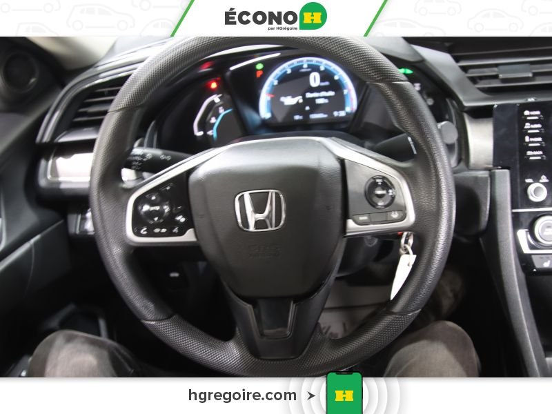 Honda Civic 822702 | LX AUTO GR ÉLEC A/C BLUETOOTH CAMÉRA 2020 Rouge Laval - photo #12