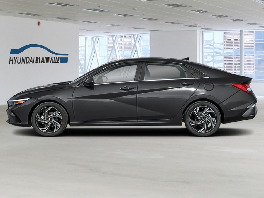 Hyundai Elantra hybride LUXURY DCT W/TWO-TONE INTERIOR 2025 Noir abysse