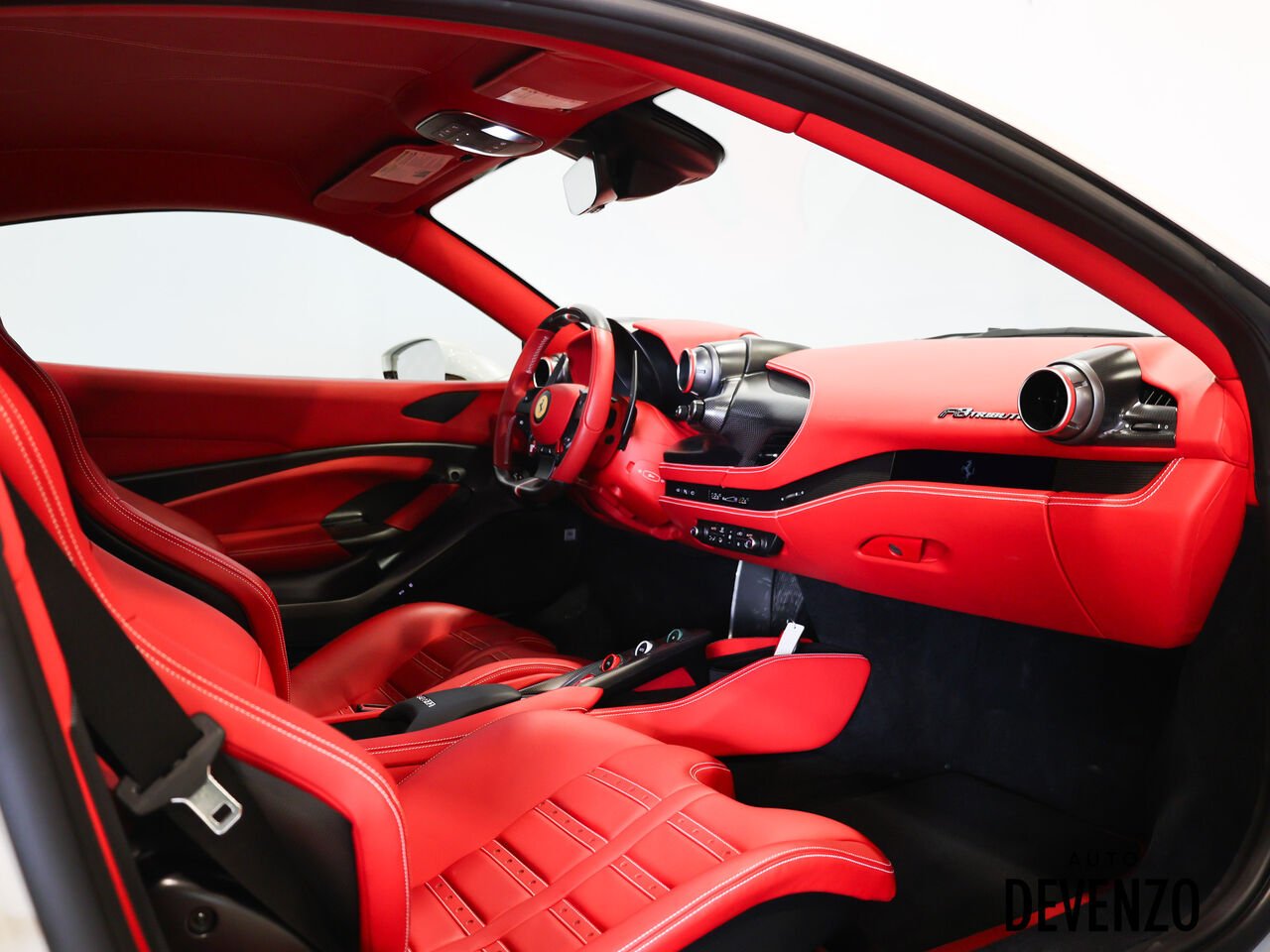 Ferrari F8 Tributo 2022 Blanc Saint-Eustache - photo #7