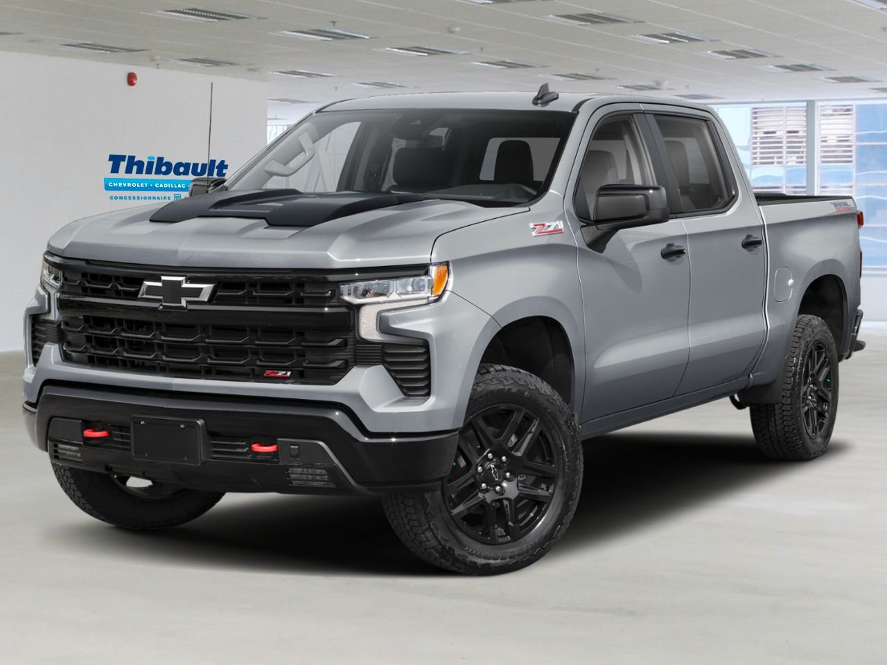 CHEVROLET Silverado 1500 LT Trail Boss cabine multiplace 4RM 157 po 2026 Gris Sherbrooke - photo #0
