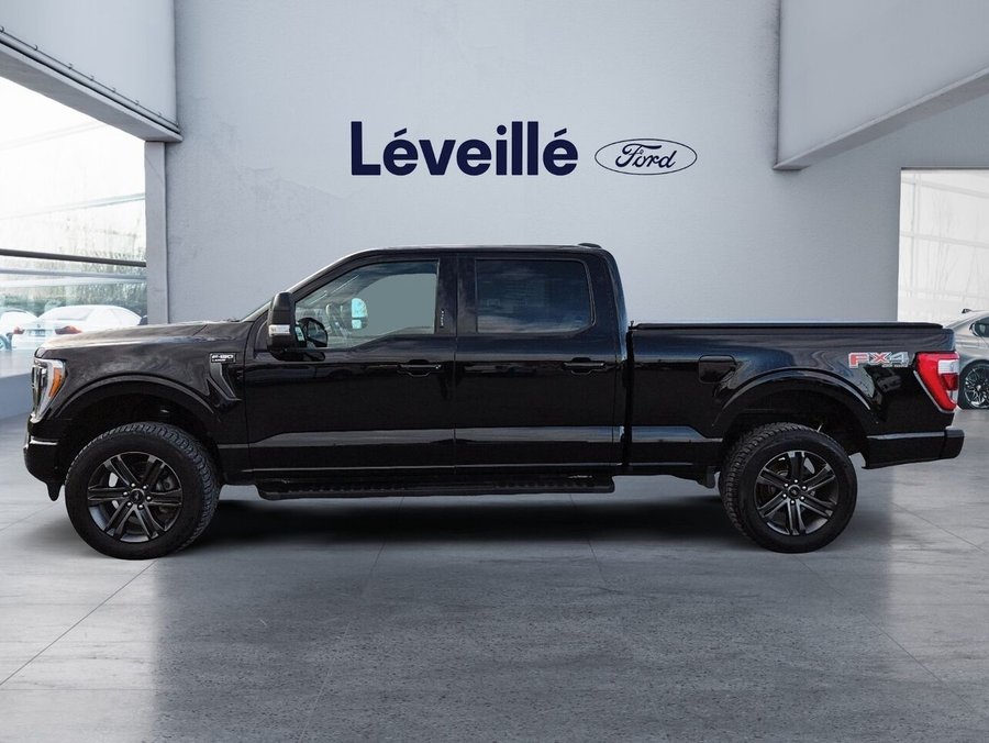 2022 Ford F-150 LARIAT 5.0L ** 502A ** SPORT ** TOIT PANO ** FX4 20P ** PRO POWER 2KW ** B&O ** 6,5 pi Black
