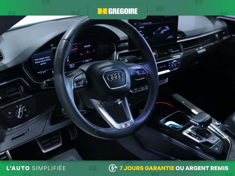 Audi S5 821598 | Progressiv AWD AUTO AC CUIR TOIT NAV MAGS CAM RECU 2024 Blanc Laval - photo #11