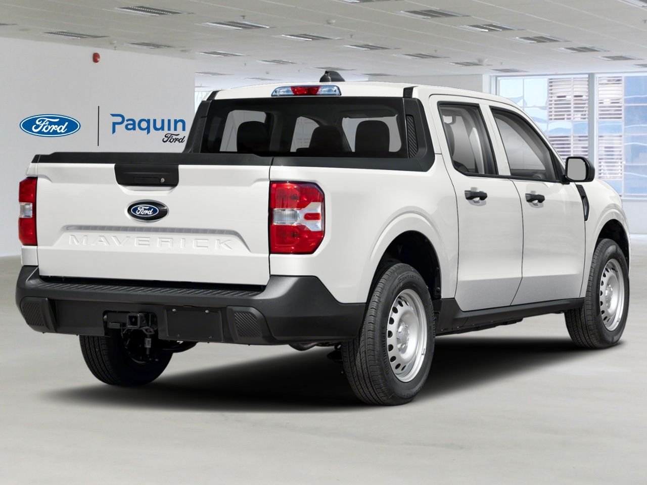 2026 Ford Maverick Oxford White Rouyn-Noranda - photo #2