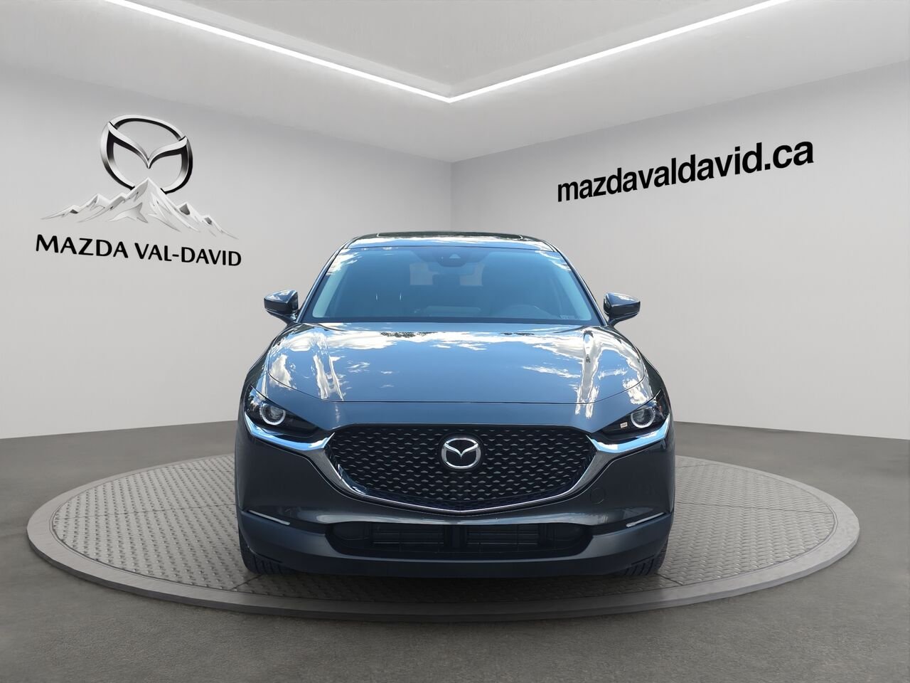 Mazda CX-30 GS TI, COMMANDE AUDIO AU VOLANT, VOLANT CHAUFFANT 2023 Gris Val-David - photo #10