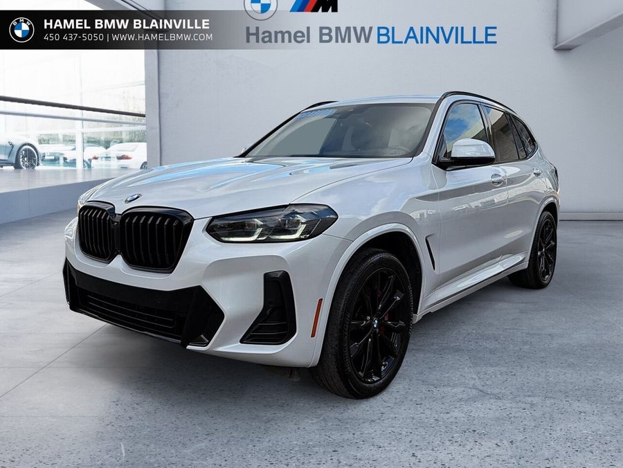 BMW X3 xDrive30i véhicule d'activités sportives 2024 Blanc