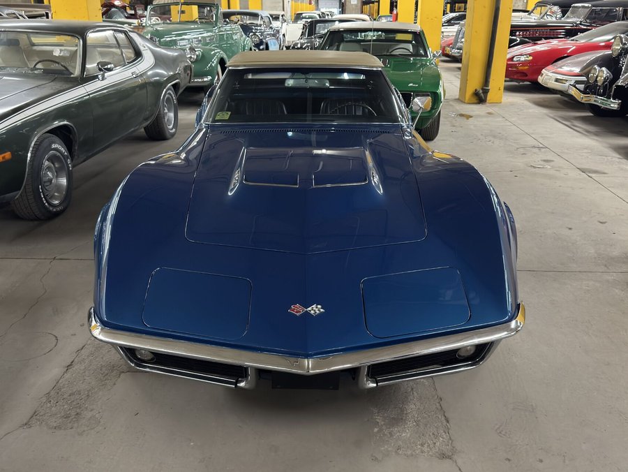 Chevrolet Corvette 427 1968 Bleu