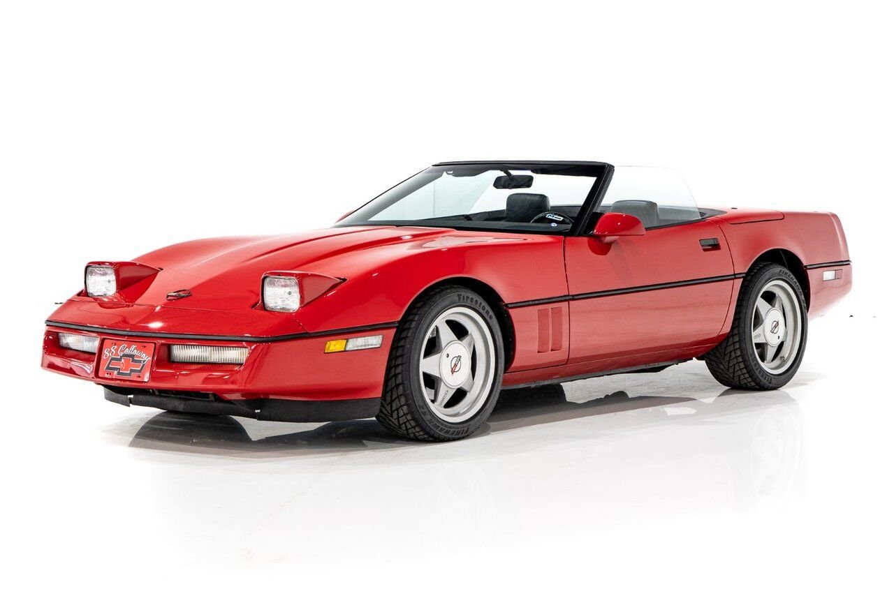 Chevrolet Corvette *PRIX EN USD* Callaway Turbo #123/400 built 1988 Rouge Montréal - photo #0
