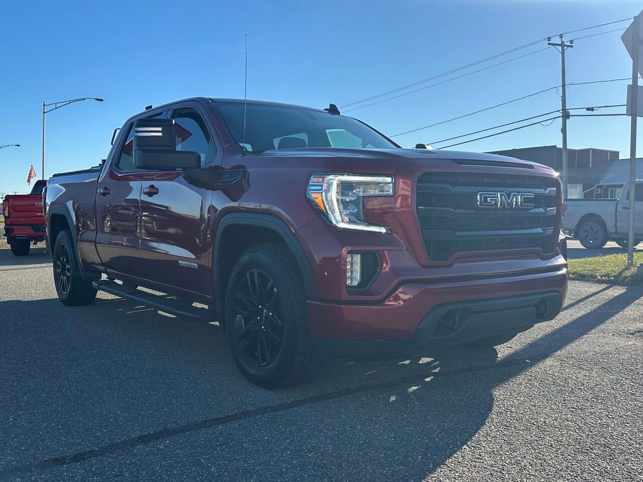 GMC SIERRA K1500 ELEVATION SIERRA K1500 ELEVATION 2021 Rouge Matane - photo #6