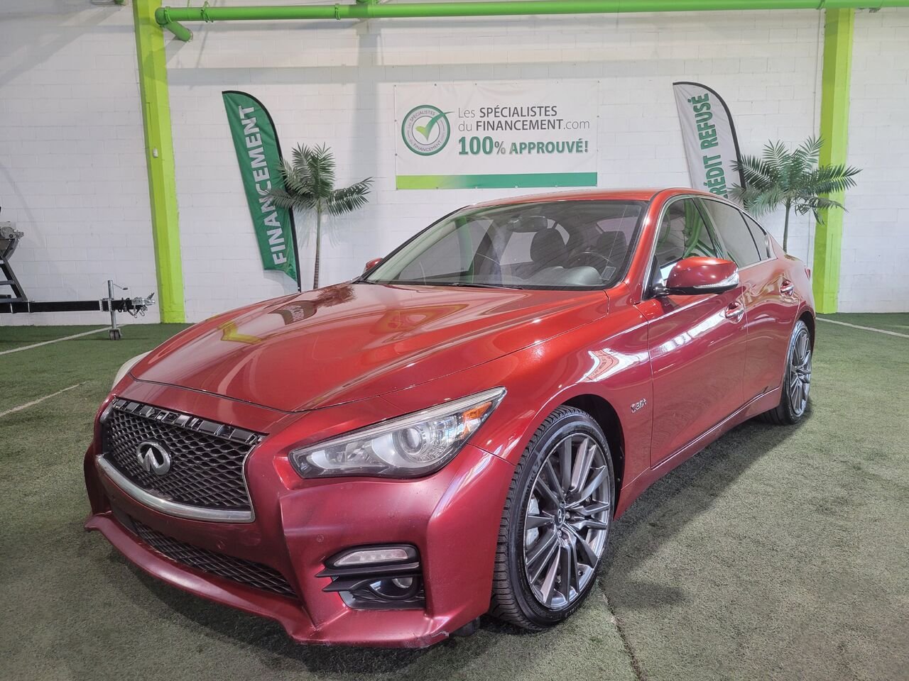 INFINITI Q50 2016 Rouge Longueuil, - photo #1