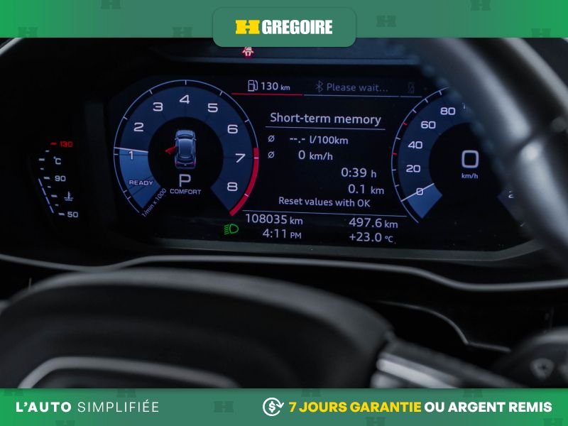 Audi Q3 821606 | Komfort AWD AUTO AC CUIR TOIT MAGS CAM RECULE 2019 Noir Laval - photo #18