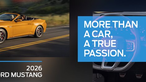 The 2026 Ford Mustang in Châteauguay: Pricing, Test Drive & Financing | Solution Ford