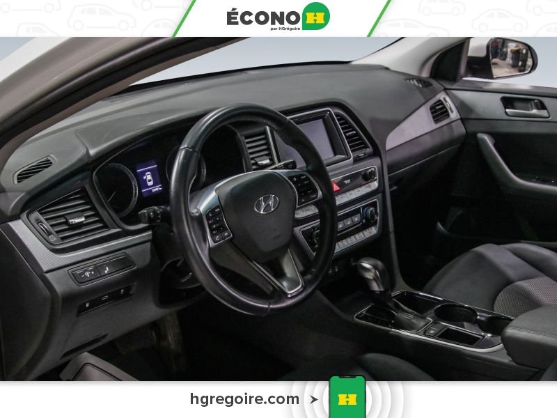 Hyundai Sonata 2018 Blanc Blainville - photo #7