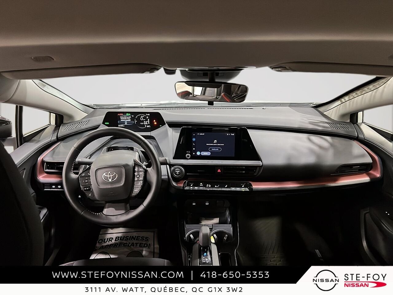 2025 Toyota Prius PLUG-IN hybride SE White Ste-Foy - photo #25