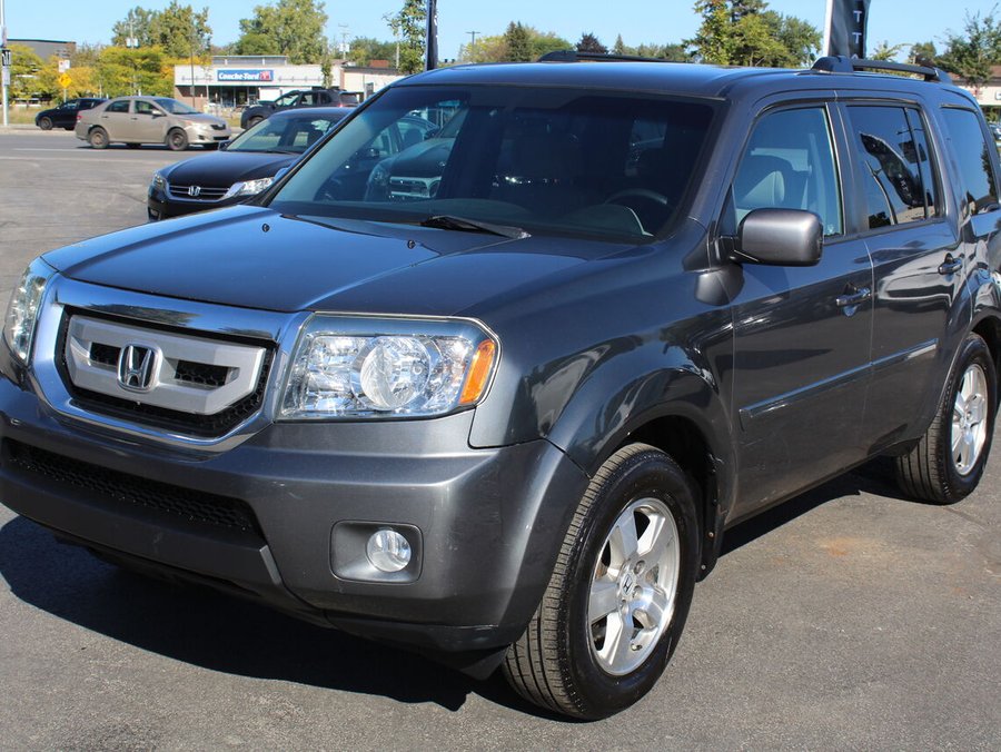 2011 Honda Pilot EX AWD 8 Passagers+2 sets mags+pneus ete/hiver Grey
