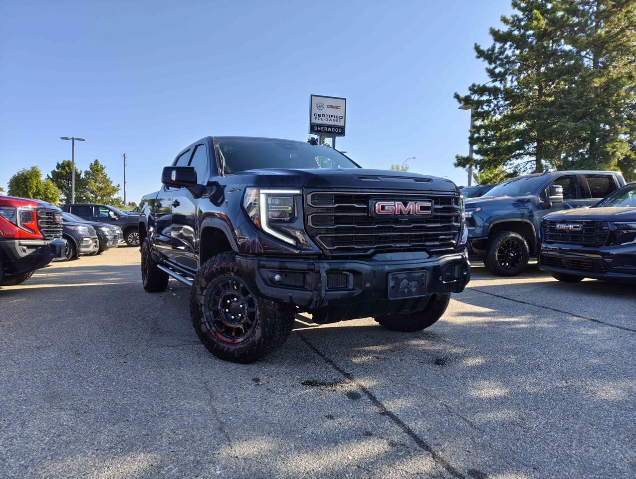 2026 GMC Sierra 1500 4WD Crew Cab 147 AT4X Grey Sherwood Park - photo #1