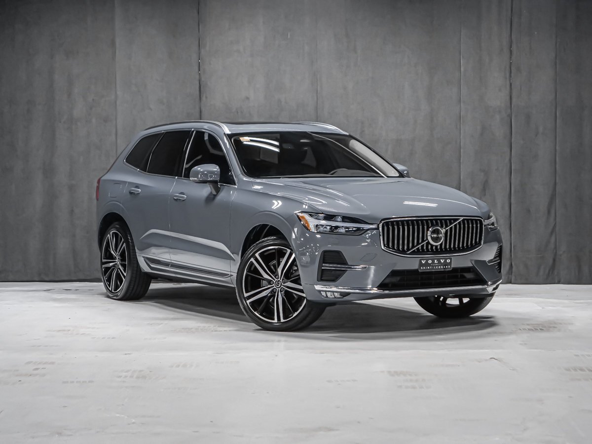 2023 Volvo XC60 B6 PLUS BRIGHT CLIMAT HARMAN KARDON Grey Montreal - photo #1