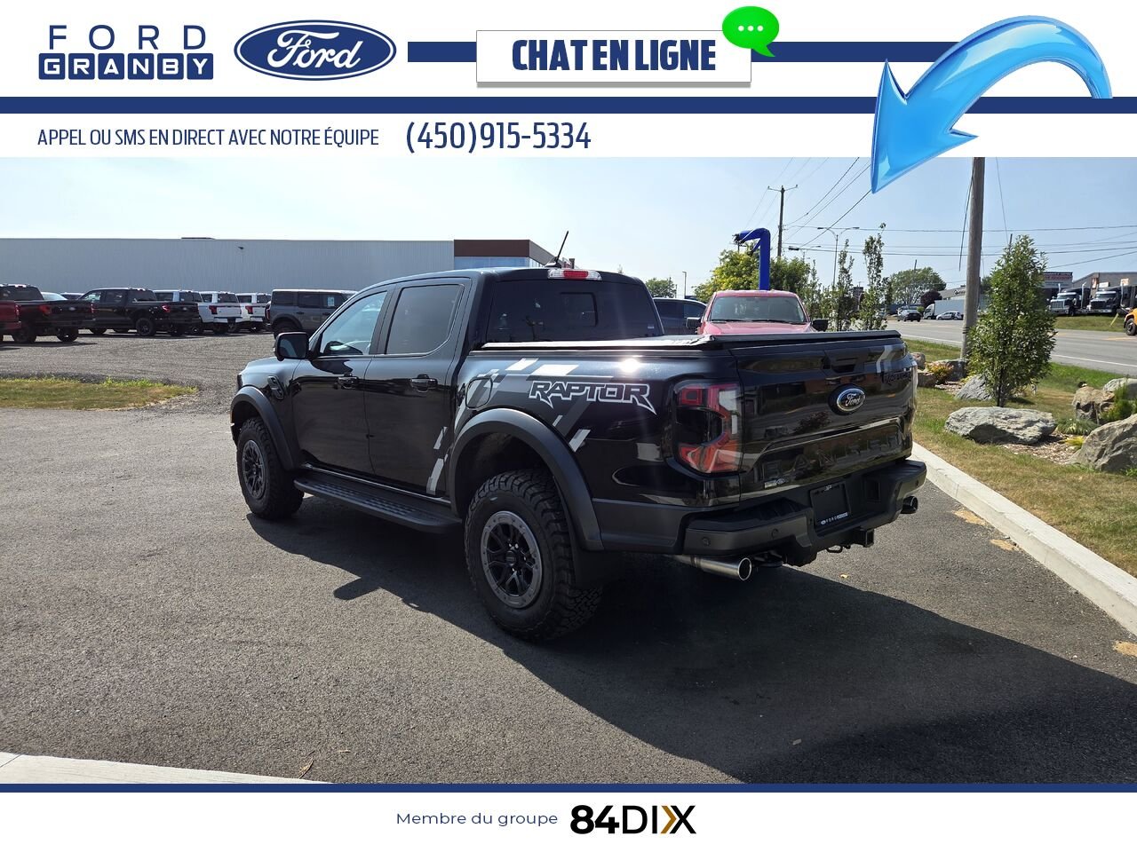 Ford RANGER 2024 Noir Granby - photo #4