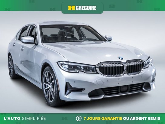 BMW 330I 330i xDrive AUTO AC CUIR TOIT NAV MAGS CAM RECULE 2019 Argent