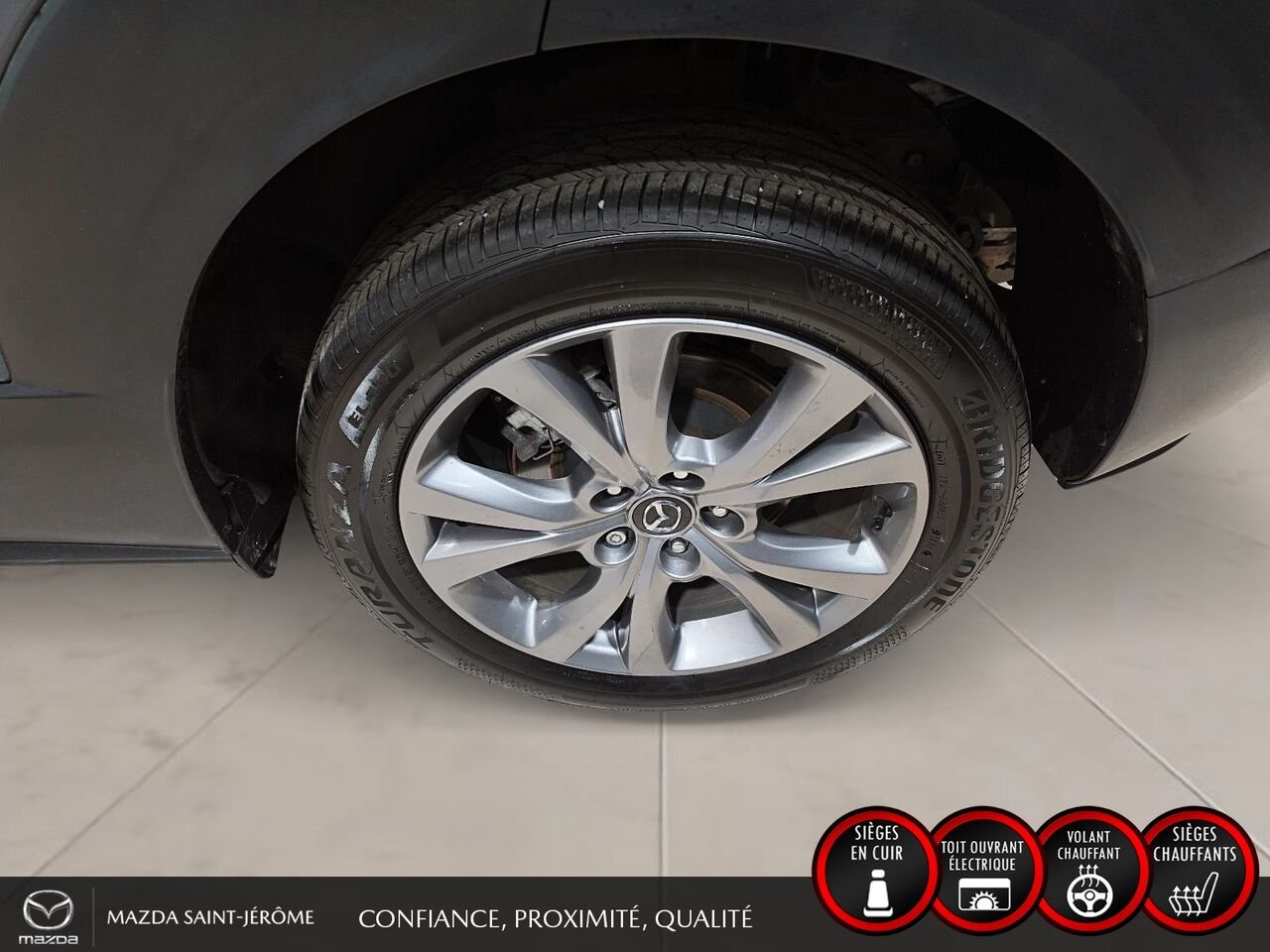Mazda CX-30 GS-L | AWD | TOIT OUVRANT | CUIR 2025 Gris Saint-Jérôme - photo #10
