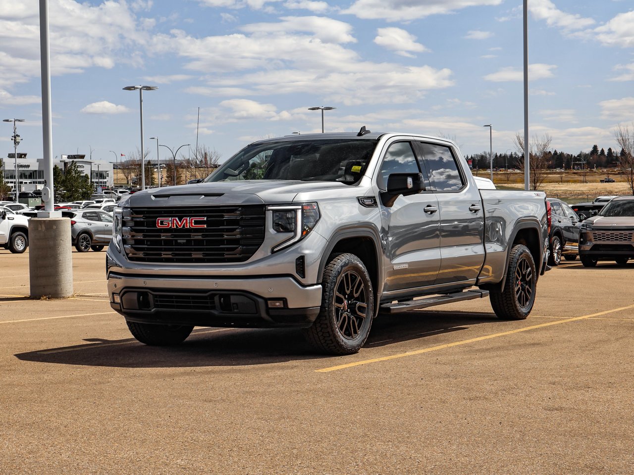 2026 GMC Sierra 1500 4WD Crew Cab 157 Elevation Grey Sherwood Park - photo #3