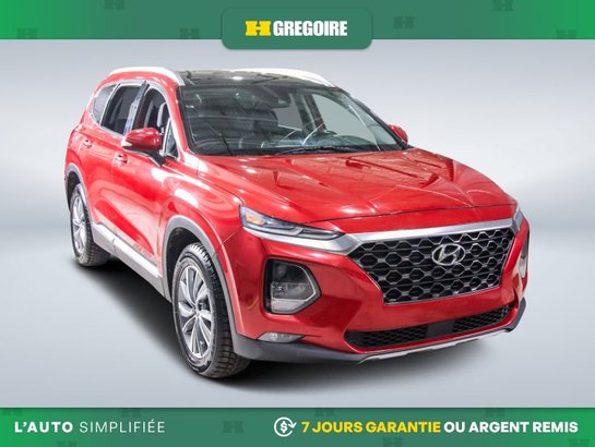 Hyundai Santa Fe Preferred AWD AUTO A/C MAGS TOIT CAM RECUL BLUETOO 2019 Rouge