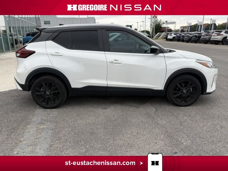 Nissan Kicks SR4810 | SV DEM. A DISTANCE SIEGES CHAUFFANTS APPLE CARPLAY 2023 Blanc Laval - photo #13