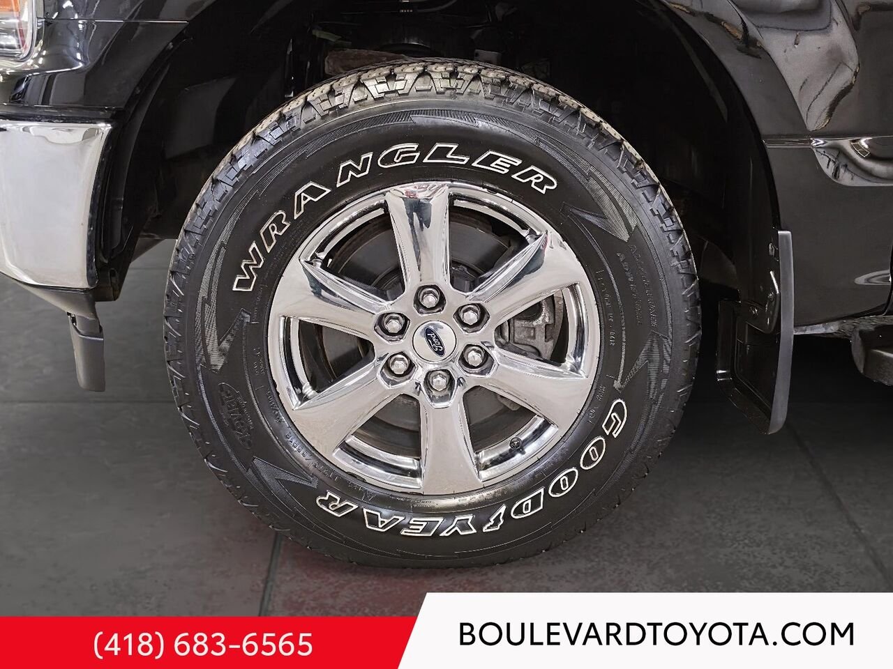Ford F-150 531861-88 | XLT CABINE DOUBLE, 4X4, CAISSE 6.5 P 2018 Noir Québec - photo #8