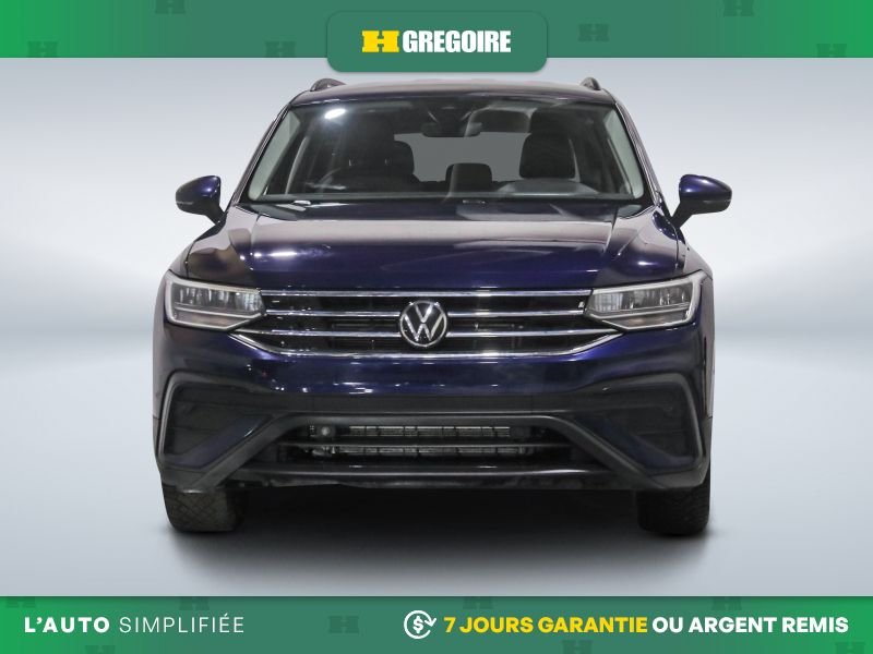 Volkswagen Tiguan Comfortline AWD AUTO A/C CUIR GR ELECT MAGS CAM 2022 Bleu