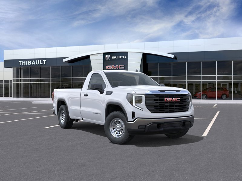 2026 GMC SIERRA 1500 Pro cabine classique 4RM 140 po White Sherbrooke - photo #0