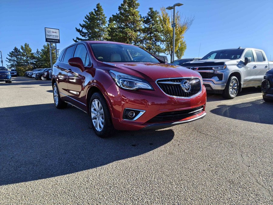 2019 Buick Envision Preferred 2.5L AWD | Heated Half Leather Seats Red