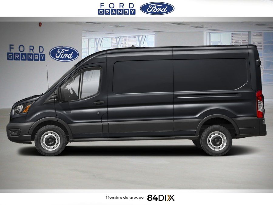 2026 Ford Transit Cargo Van T-250 PA toit moyen 148 po PNBV de 9 070 lb Agate Black Metallic