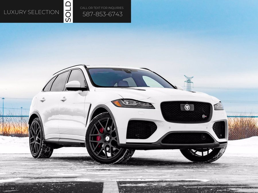 2020 Jaguar F-PACE SVR AWD White