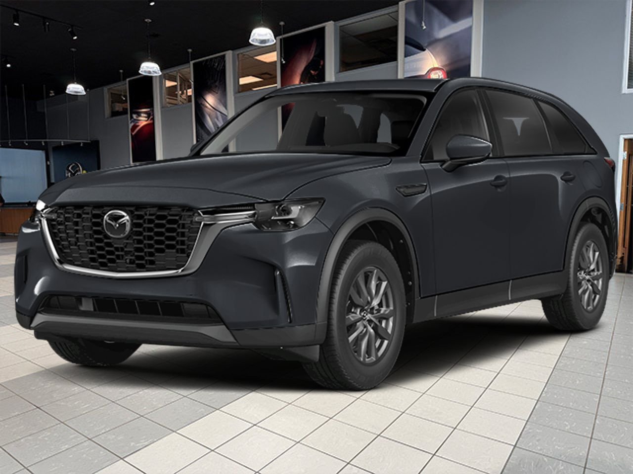 MAZDA CX-90 hybride léger 2026 Noir de jais mica Notre-Dame-des-Prairies - photo #0