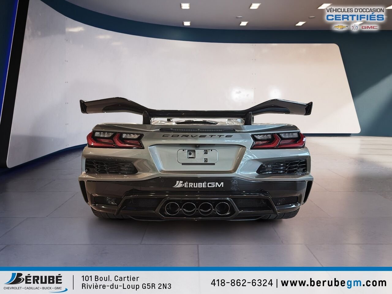 2024 CHEVROLET CORVETTE Z06 cabriolet 2 portes avec 3LZ Grey Rivière-du-Loup - photo #7