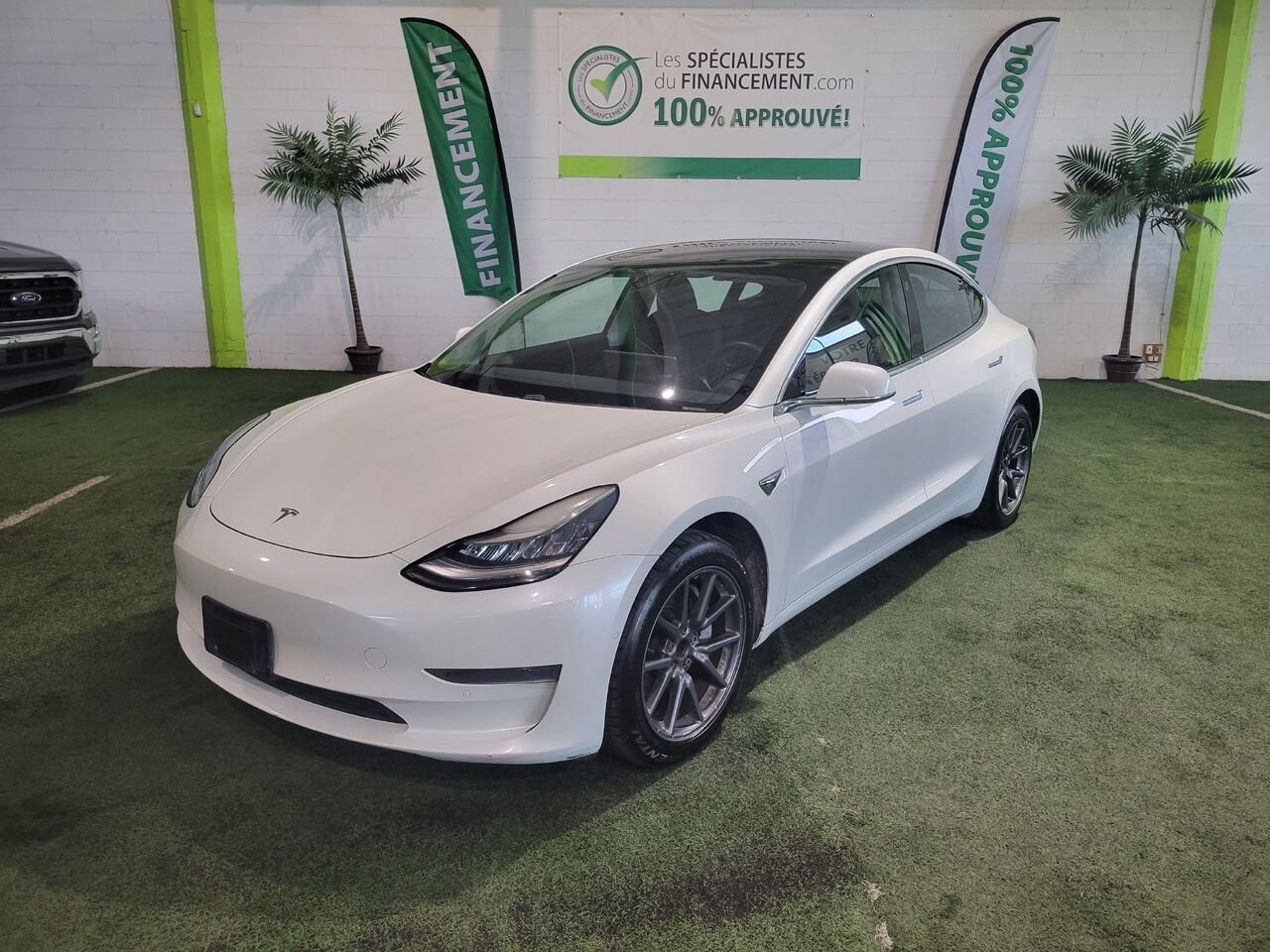 Tesla Model 3 2020 Blanc Longueuil, - photo #1