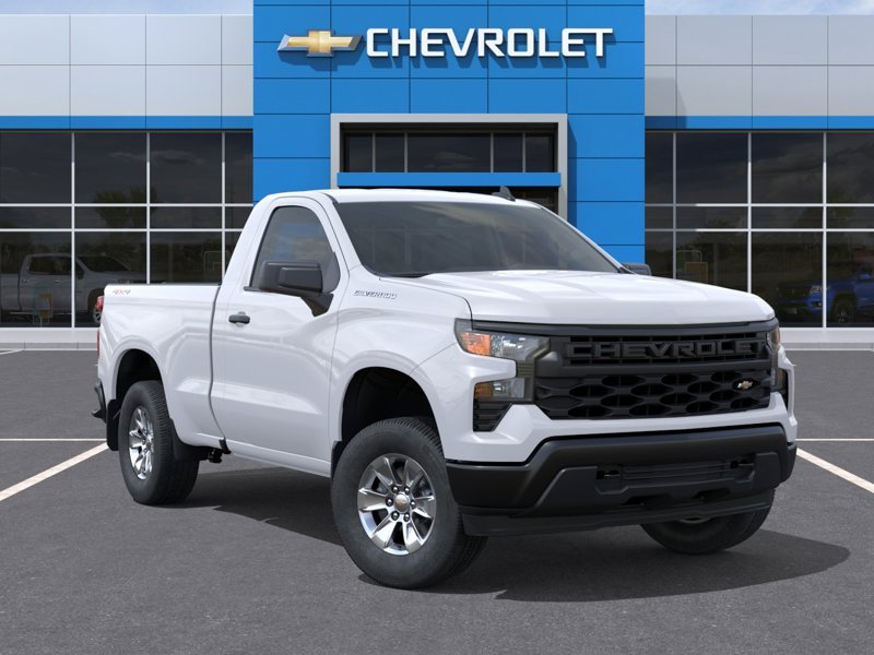 CHEVROLET Silverado 1500 WT cabine classique 4RM 126 po 2026 BLANC SOMMET Gatineau - photo #6