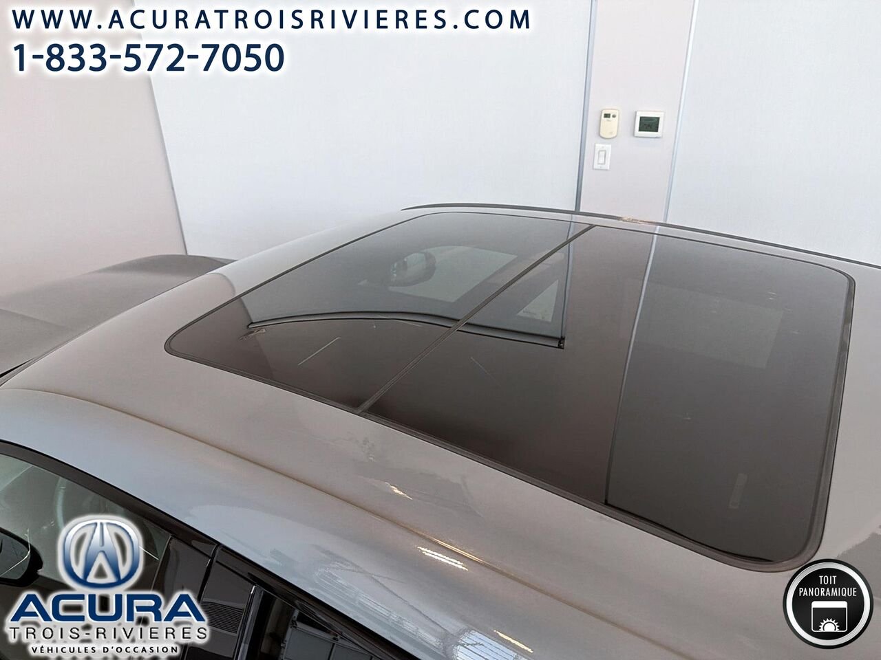 2025 Acura ADX A-Spec AWD, TOIT PANO, VOLANT CHAUFFANT Grey Trois-Rivières - photo #8