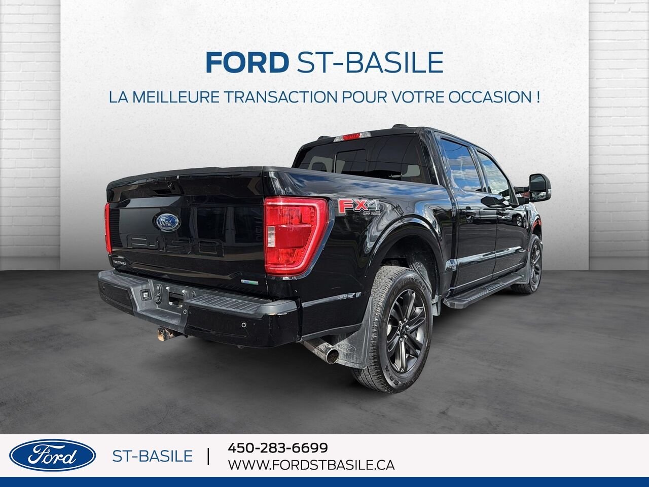 Ford F-150 2022 Noir Saint-Basile-le-Grand - photo #8