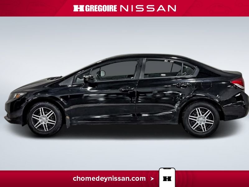 2014 Honda Civic Black Saint-Eustache - photo #4