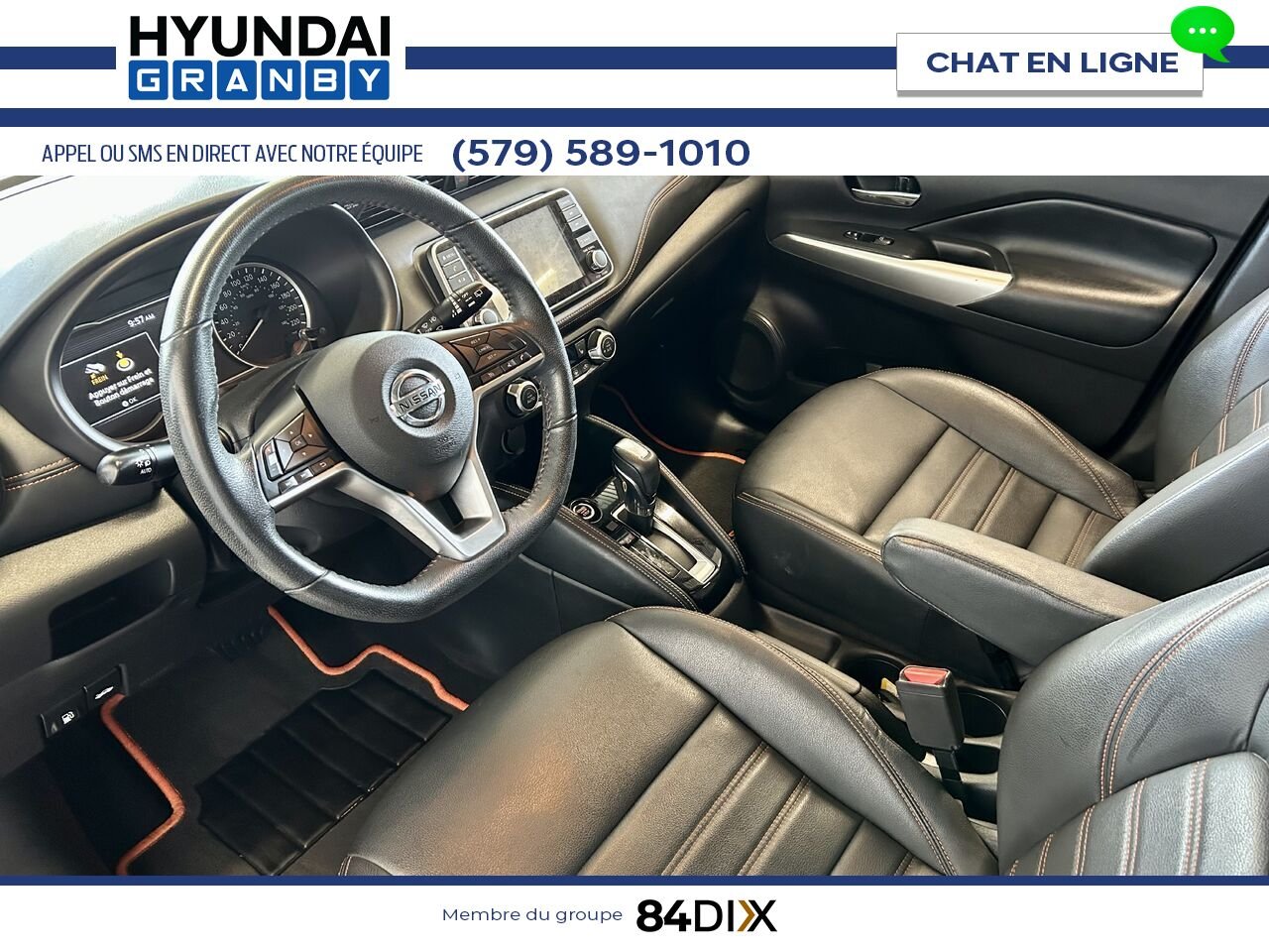 Nissan Kicks 2020 Gris Granby - photo #9